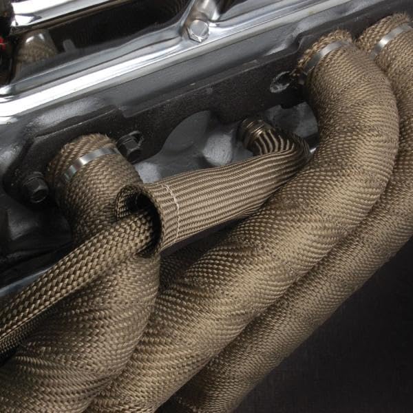Design Engineering Design Engineering Titanium Exhaust Heat Wrap with Lava Rock Technology - 2" x 50' - Heat - Outdoor Depot