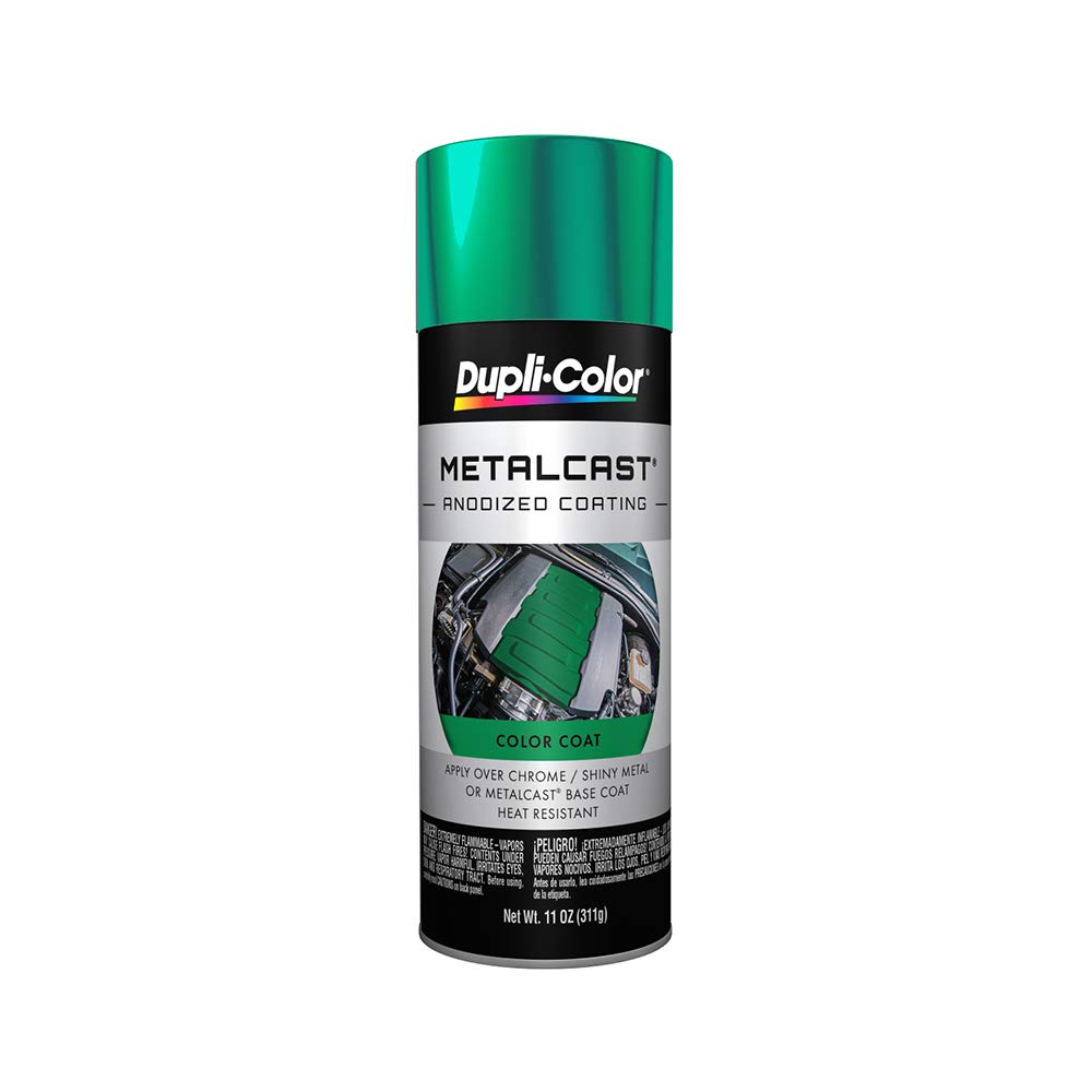 Dupli-Color Dupli-Color MC203 Metalcast Automotive Spray Paint - Green Anodized Coating - 11 oz Aerosol Can - Outdoor Depot