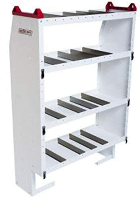 Weather Guard Weather Guard Heavy Duty Adjustable 4 Shelf Unit, 60in x 42in x 16in, Model 9364-3-03 - Outdoor Depot