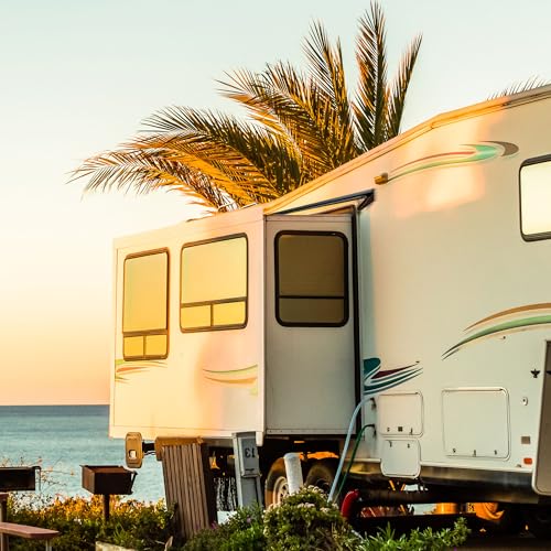 Camco Camco RV Gutter Spouts with Built-in Extensions | Direct Rain Water Runoff Away from The RV | Features - Outdoor Depot