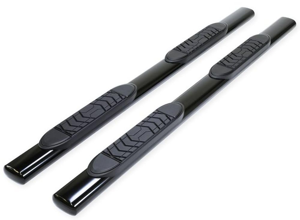 Trailfx TrailFX A7056B Truck Running Boards Fits Ram 1500 Crew Cab 2011-2018 Oval 5 Inch Straight Nerf Bars - Outdoor Depot