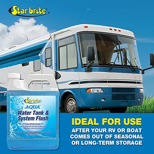 STAR BRITE STAR BRITE Aqua Water Tank & System Flush - Deep Cleans & Deodorizes Fresh Water Tanks & Entire - Outdoor Depot
