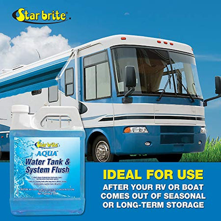 STAR BRITE STAR BRITE Aqua Water Tank & System Flush - Deep Cleans & Deodorizes Fresh Water Tanks & Entire - Outdoor Depot