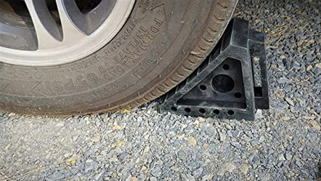 Performance Tool Performance Tool W41001 All Weather, Oil Resistant Solid Rubber Wheel Chock for Car, Travel - Outdoor Depot