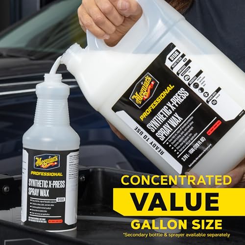 Meguiar's Meguiar's D15601 Synthetic X-Press Spray Wax for Car Detailing, Creates a Deep Shiny Look, Can Be - Outdoor Depot