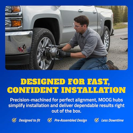 MOOG MOOG 515190 Wheel Bearing and Hub Assembly for Chevrolet Express 2500 - Outdoor Depot