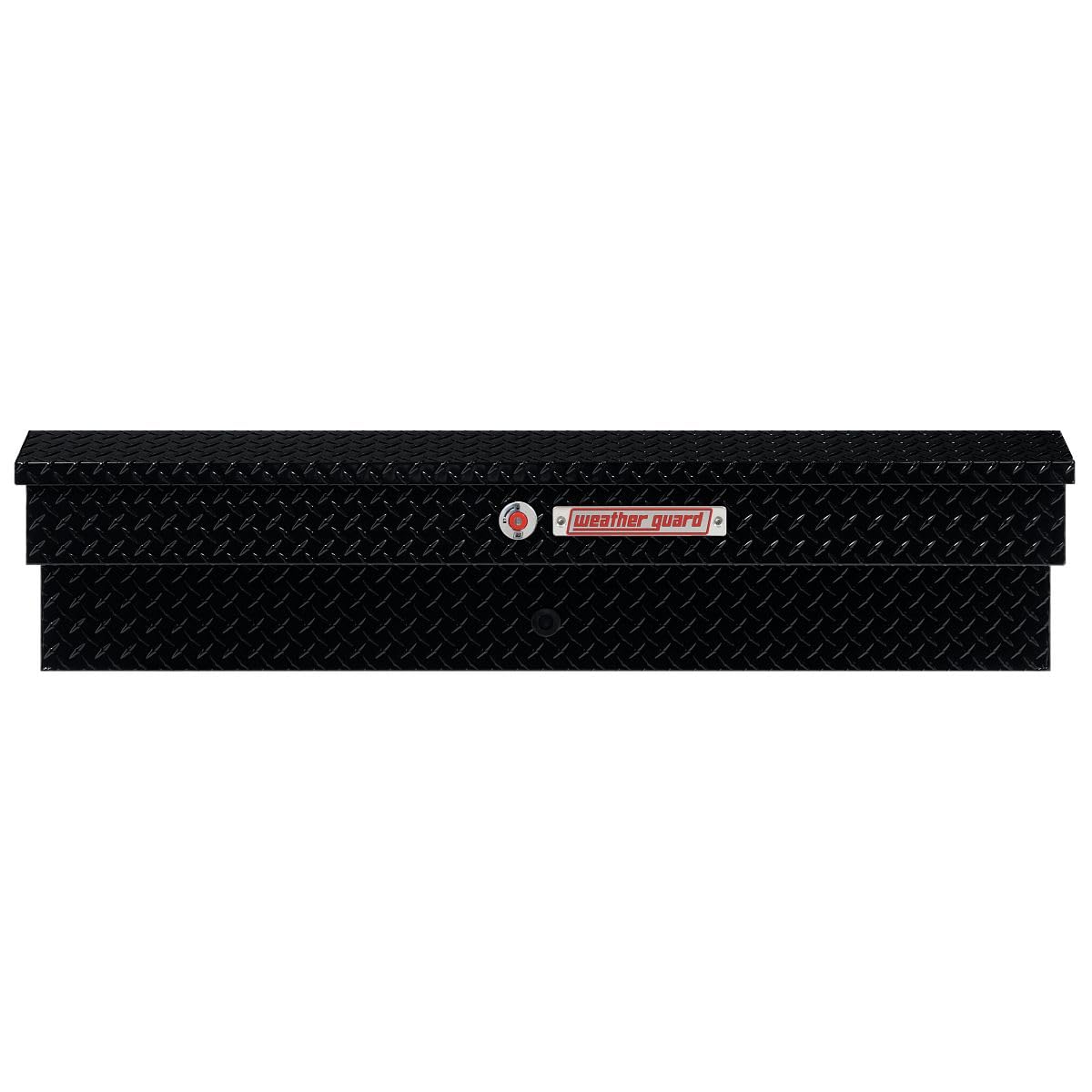 Weather Guard Weather Guard Model 174-5-04 56in Lo-Side Box, Aluminum, Gloss Black, 4.0 cu ft - Outdoor Depot