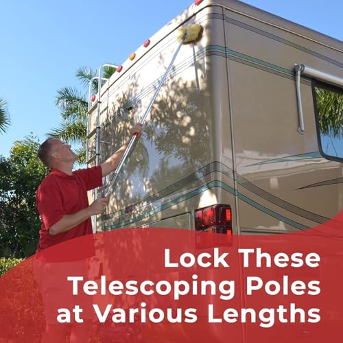 Shurhold Shurhold 833 6' Telescoping Extension Handle with 40"-72" Locking Length - Outdoor Depot
