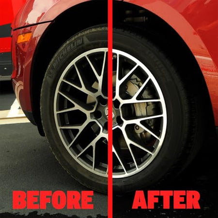 Mothers Mothers Polished Aluminum Wheel Cleaner, 24 oz. — Safely Cleans Uncoated Polished Aluminum & - Outdoor Depot