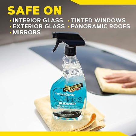 Meguiar's Meguiar's Perfect Clarity Glass Cleaner, Keep Windows, Windshields, and Mirrors Gleaming using a - Outdoor Depot