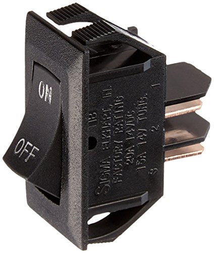 VALTERRA Diamond Group B118U315SC Black 12V On/Off Switch