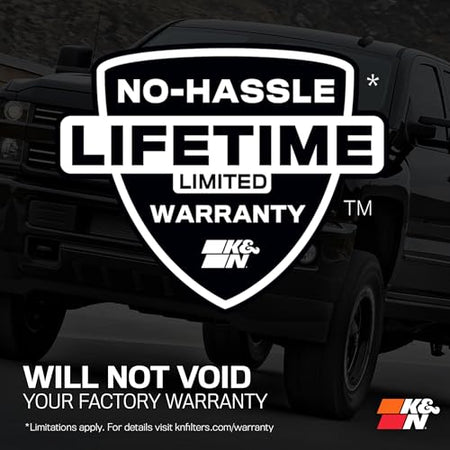 K&N K&N Cold Air Intake System: High-Flow Air Filter, Increase Performance & Towing: Compatible with - Outdoor Depot
