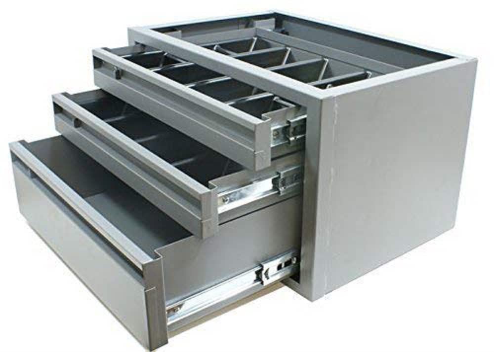 Kargo Master Kargo Master Holman Kargo Master 40080 Steel 3-Drawer Cabinet - Outdoor Depot