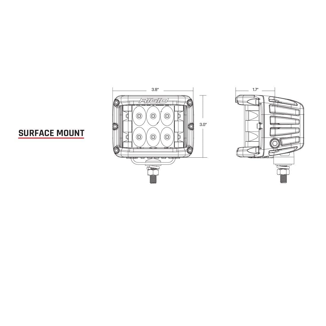 RIGID RIGID INDUSTRIES 32189-D-SS_Amber-Cover_Angle - Outdoor Depot