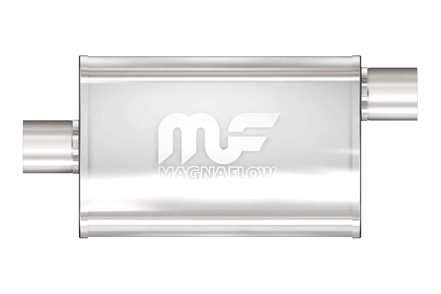 MagnaFlow Exhaust Products MagnaFlow Performance Exhaust Muffler 11229: 3"/3" Inlet/Outlet, 4x9x14" Oval, - Outdoor Depot