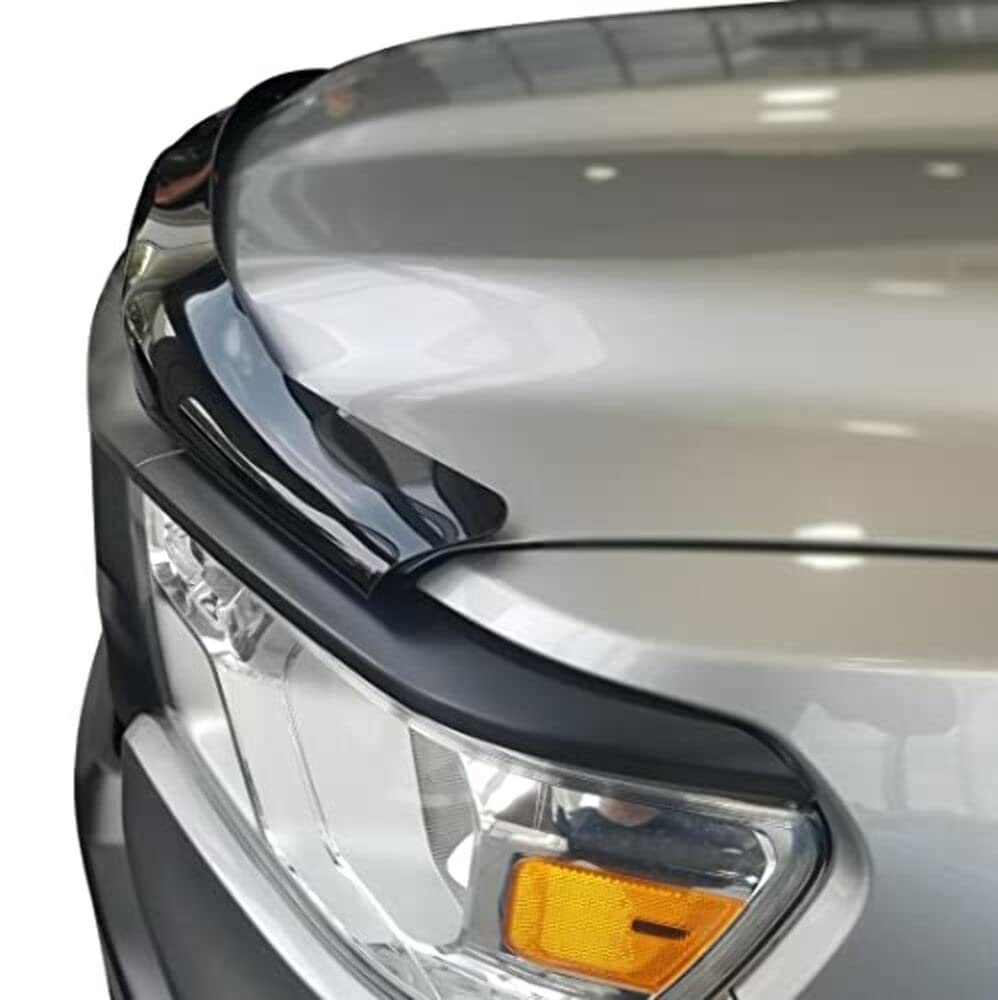 Trailfx TrailFX Bug Shield for Ram 1500 New Model 2019-2024 Smoke Acrylic Wrap-Around Low Profile Durable - Outdoor Depot