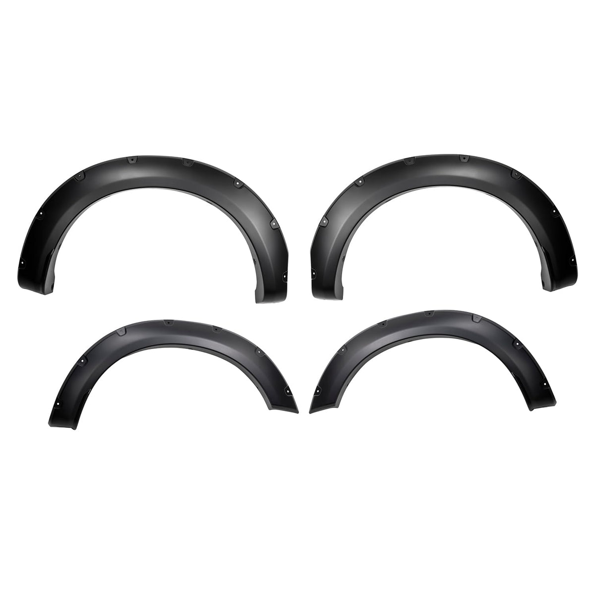 Trailfx TrailFX Pocket Fender Flares Fits 2023-2025 Ford F-250 Super Duty Black Plastic Fenders 2" Tire - Outdoor Depot