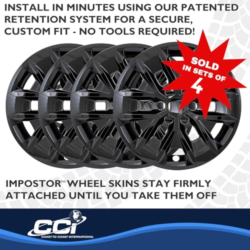 Coast to Coast International CCI Impostor ® Wheel Skins IMP516BLK, 16 Inch, 6 Y Spokes, Painted, Gloss - Outdoor Depot