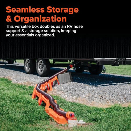 Camco Camco Rhino Ultimate 20' RV Sewer Hose Kit — All-in-One Sewer Hose Solution — 11-Piece Combo Kit - Outdoor Depot