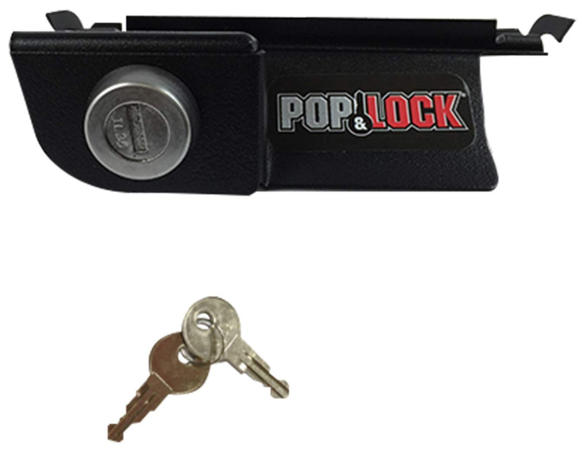 Pop & Lock Pop & Lock – Manual Tailgate Lock for Dodge Ram 1500, 2500, and 3500, Fits 2002 to 2008 (Chrome, - Outdoor Depot