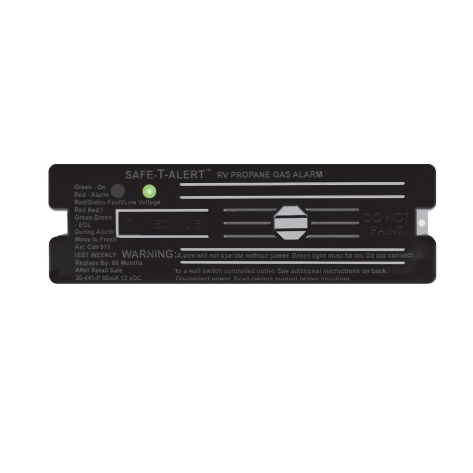 Safe T Alert Safe T Alert 30 Series Classic LP Gas Alarm - Propane Alarm - Surface Mount, Black - 30-441-P-BL - Outdoor Depot