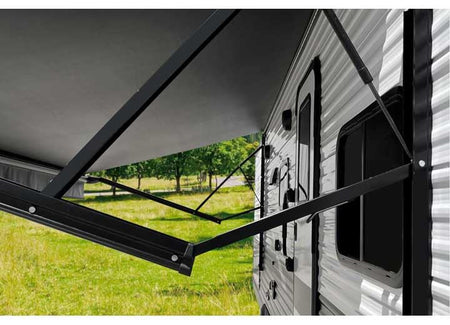 Velarium Velarium 68" Black 12V Power/Idler Arm Set - Robust Extruded Arms with 12V Powered Operation, - Outdoor Depot
