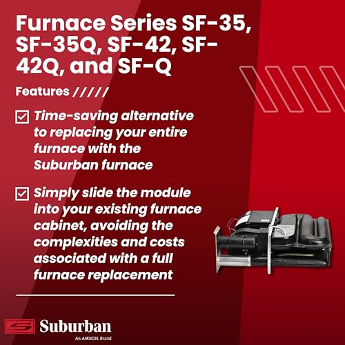 Suburban Suburban RP-35Q 35,000 BTU/h RV Replacement Core for Suburban Furnace Series SF-35, SF-35Q, SF-42, - Outdoor Depot