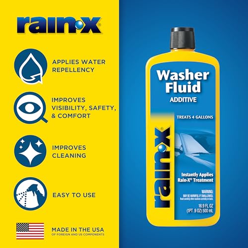 Rain-X Rain-X RX11806D Washer Fluid Additive-16.9 fl. oz, 500. ml - Outdoor Depot