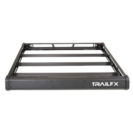 Trailfx Heavy-Duty Aluminum Roof Basket Cargo Carrier for Wrangler JL & Gladiator Direct Fit No Drill - Outdoor Depot