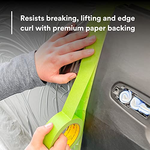 3M 3M Scotch Performance Masking Tape 233+, 26334, Green, 18 mm x 55 mm, Flexible, Moisture Resistant, - Outdoor-Depot.us