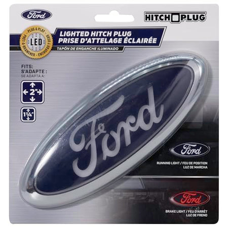 Plasticolor Plasticolor 002317R01 Ford Lighted Hitch Cover - Outdoor Depot