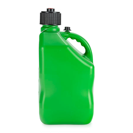 VP Racing VP Racing 5.5 Gallon Square Motorsport Storage Container Green - Includes Jug Lid and Vent Cap - Outdoor Depot