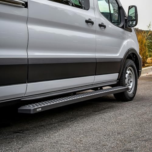 Westin Westin 27-80005 Grate Steps Running Boards fits 2015-2025 Transit Van 150 250 350 (46" Driver Side & - Outdoor Depot