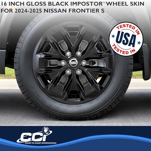 Coast to Coast International CCI Impostor ® Wheel Skins IMP516BLK, 16 Inch, 6 Y Spokes, Painted, Gloss - Outdoor Depot