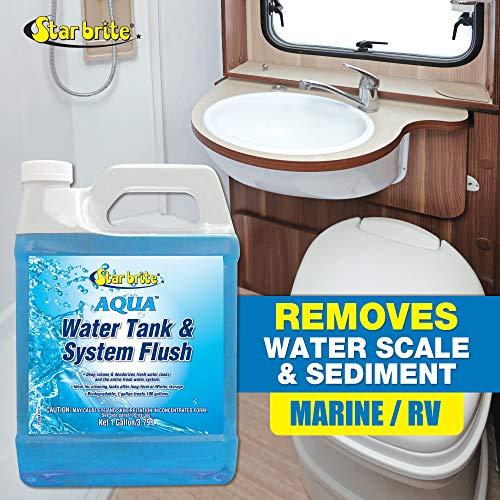 STAR BRITE STAR BRITE Aqua Water Tank & System Flush - Deep Cleans & Deodorizes Fresh Water Tanks & Entire - Outdoor Depot