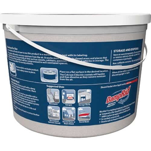 Wm Barr WM Barr Damp Rid Fg50t 2 Lb Frangrance Free Hi-Capacity Moisture Absorbers - Outdoor Depot