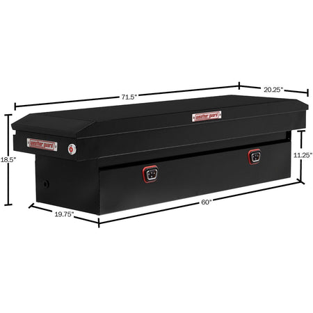 Weather Guard Weather Guard Model 126-5-04 Saddle Truck Box, Steel, for Full Size Trucks, Standard Profile, - Outdoor Depot