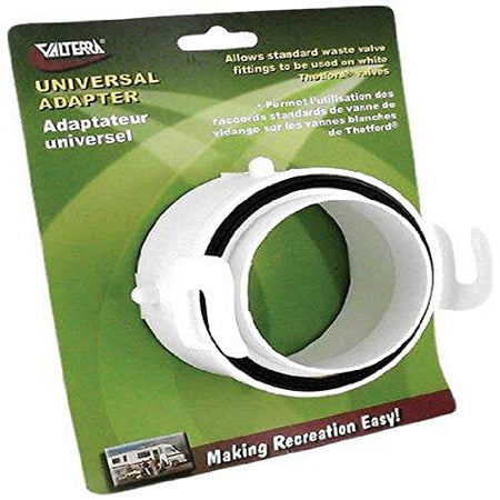 Valterra Valterra T05-2285VP Universal Adapter - Thetford to Valterra , White - Outdoor Depot