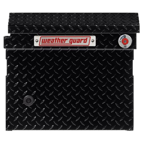 Weather Guard Weather Guard Model 121-5-04 Saddle Truck Box, Aluminum, for Full Size Trucks, Low Profile, - Outdoor Depot