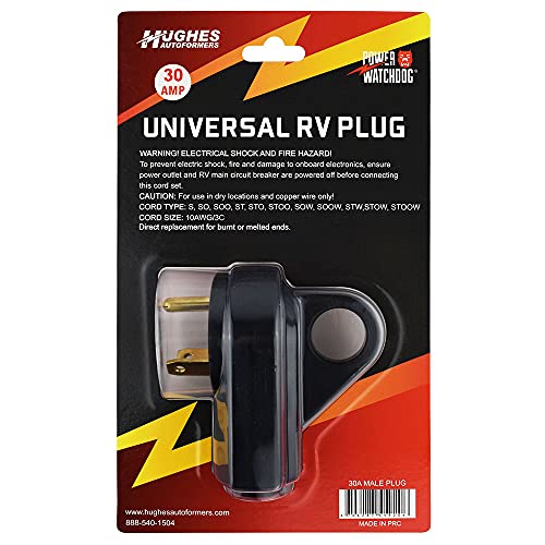 Power Watchdog Power Watchdog 30 Amp Replacement Male Plug (30APlug) – RV Electrical Plug Replacement for - Outdoor Depot