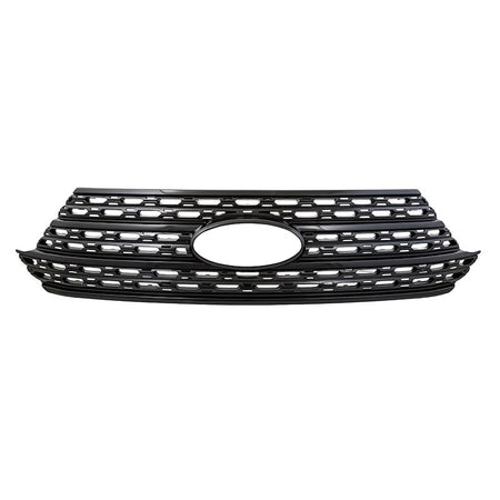 Coast to Coast International CCI Grille Insert GI197BLK, Overlay, Mesh Style, 2 Piece, Painted, Gloss Black, - Outdoor Depot