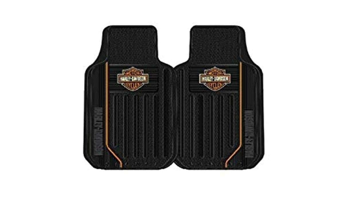 Plasticolor Harley Elite Series B&S Orange Floor Mats - Outdoor Depot