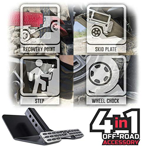 BODY ARMOR WeatherTech BODYARMOR 5136 Universal Hitch Skid Universal Hitch Skid, Black - Outdoor Depot