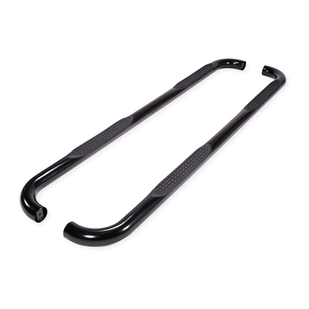 Trailfx TrailFX Nerf Bar Side Fits Ford F-150 Super Cab 2015-2026 Steps 3-Inch Round Bent Black Powder - Outdoor Depot