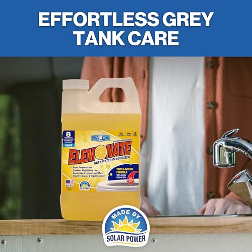Walex Walex Elemonate Liquid Grey Water Deodorizer for RV, Camper & Marine - Dissolves Grease & Organic - Outdoor Depot