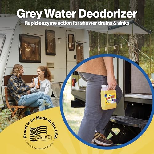 Walex Walex Elemonate Liquid Grey Water Deodorizer for RV, Camper & Marine - Dissolves Grease & Organic - Outdoor Depot