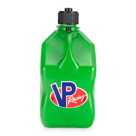 VP Racing VP Racing 5.5 Gallon Square Motorsport Storage Container Green - Includes Jug Lid and Vent Cap - Outdoor Depot