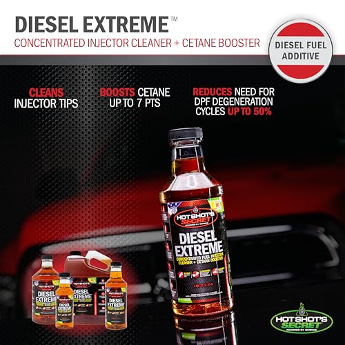 Hot Shot's Secret Hot Shot's Secret Diesel Extreme 32 oz – Treats 80 Gallons – Concentrated Diesel Fuel - Outdoor Depot