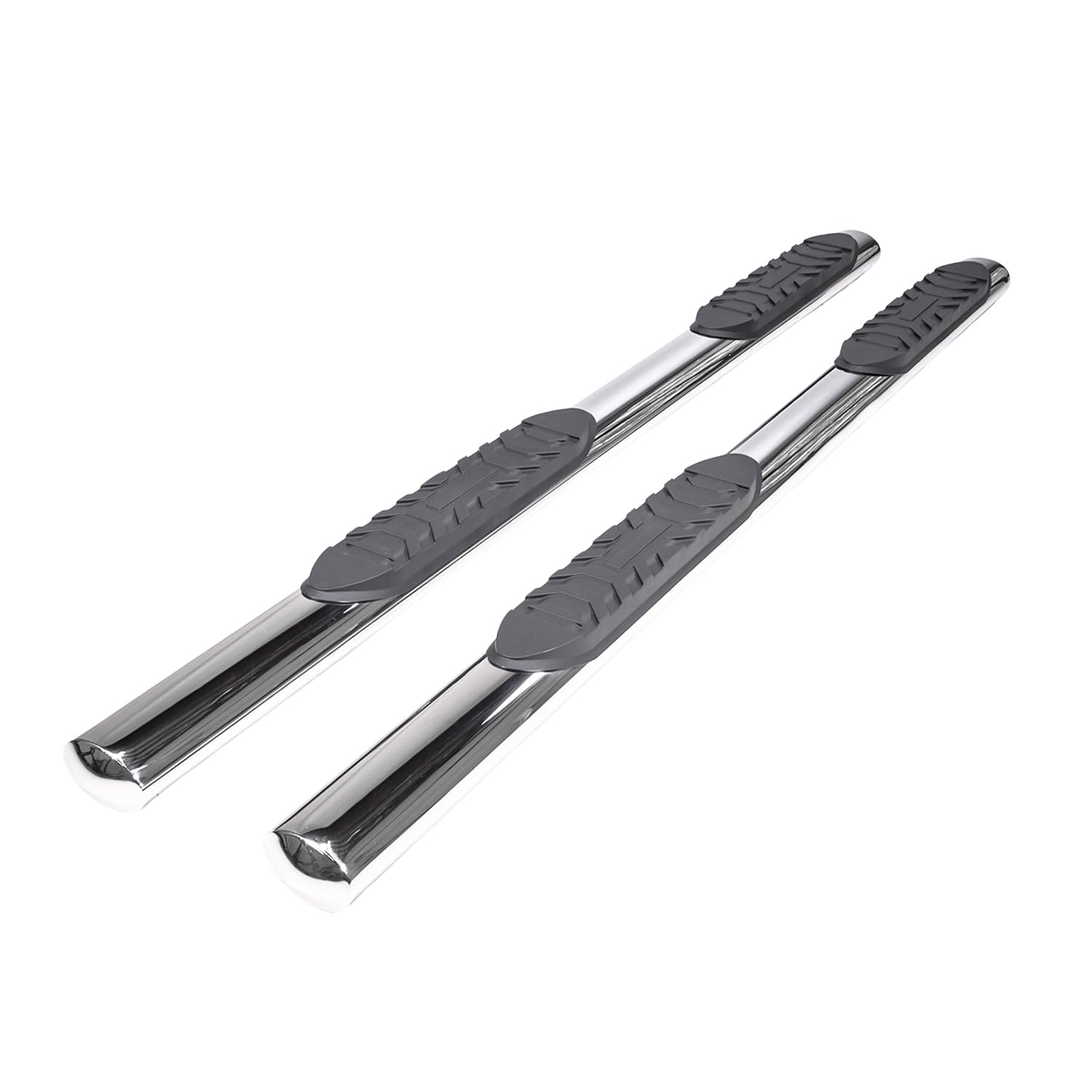 Trailfx TrailFX Nerf Bars for Chevrolet Silverado 1500 Crew Cab 2020-2021 Polished Stainless Steel 4 Inch - Outdoor Depot