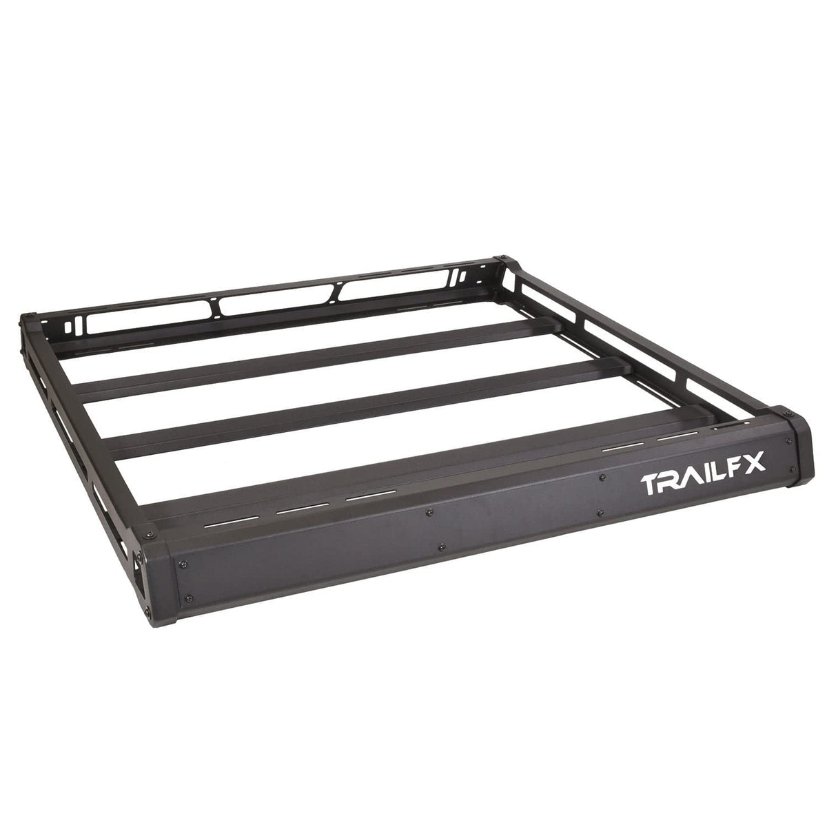 Trailfx Heavy-Duty Aluminum Roof Basket Cargo Carrier for Wrangler JL & Gladiator Direct Fit No Drill - Outdoor Depot